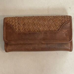Frye Brown Leather Wallet